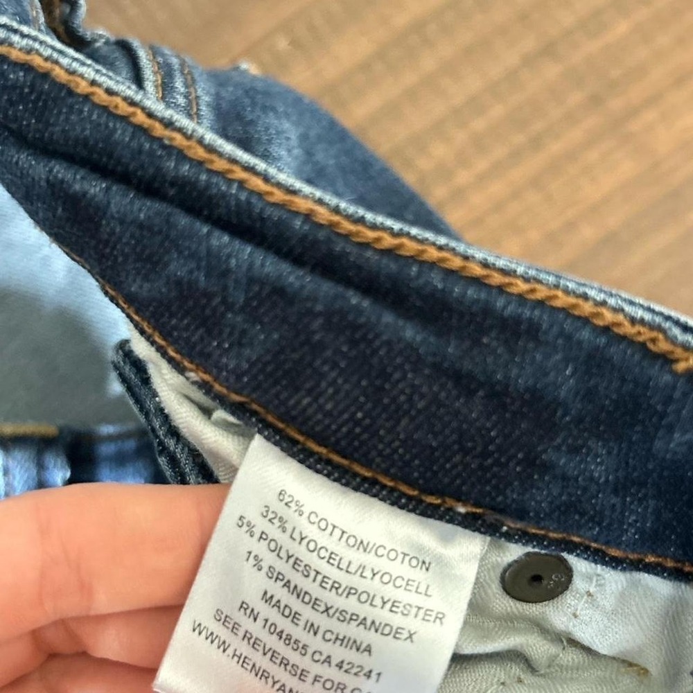 Henry & Belle Lila Flare Jeans Size 24 MC1-8 - Picture 4 of 6
